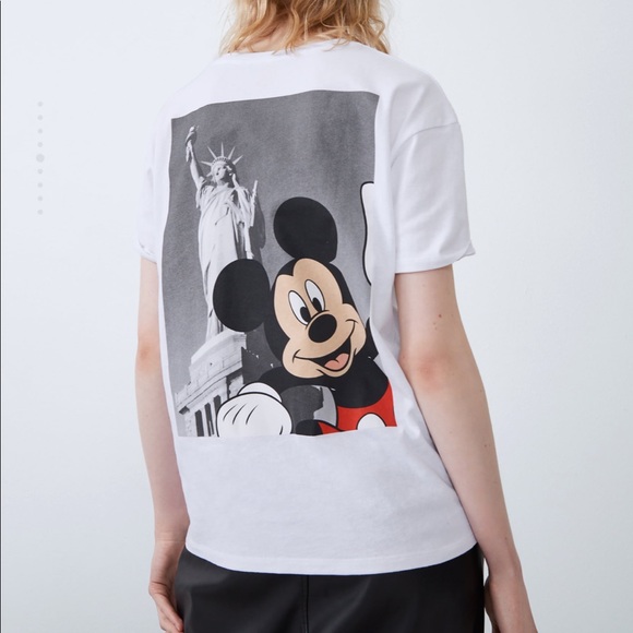 Zara Tops - Zara Mickey Mouse tee S